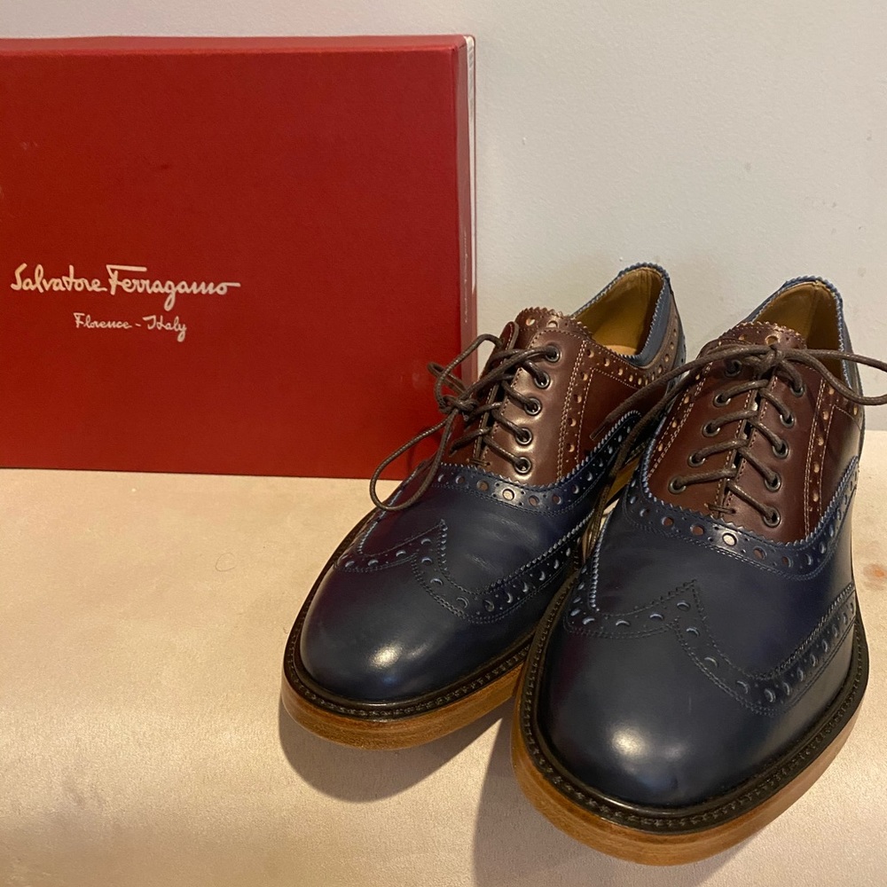NEW - Ferragamo 9EE “Tango” Shoes- Retail $695